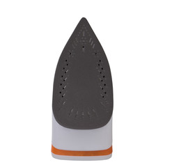 Surface of steam iron isolated