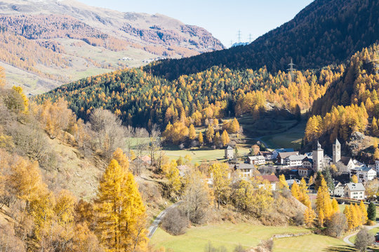 Susch Engadin Schweiz