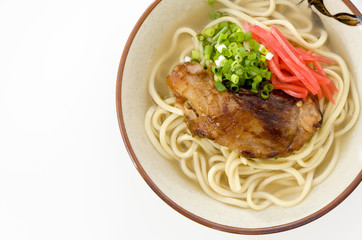 沖縄そば　軟骨ソーキそば