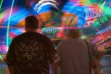 Obraz premium Auf der Kirmes