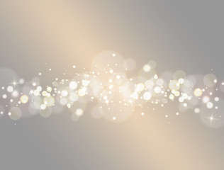 Vector abstract bokeh background light effect.