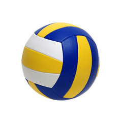Volleyball ball isolated on white