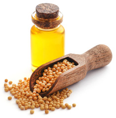 Golden Mustard with oil