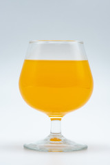 One glass of orange juice