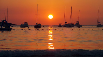 Anochecer en Donostia - San Sebastian © Nerea