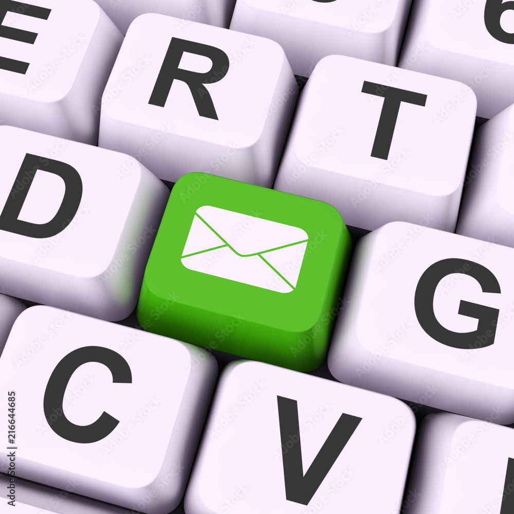 Poster email etiquette electronic message rules 3d rendering
