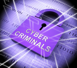 Cybercriminal Internet Hack Or Breach 3d Rendering