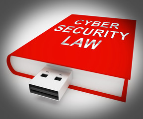 Cyber Security Law Digital Legislation 3d Rendering