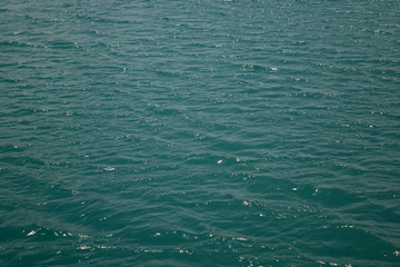 Sea turquoise water. Water ocean background.