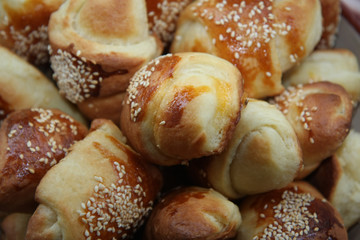 Rolls with cheese