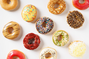 colorful donuts