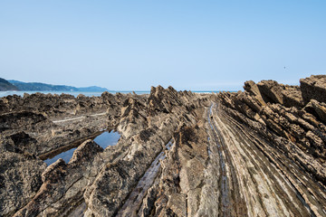 Spanien - Baskenland - Zumaia - Playa De Sakoneta