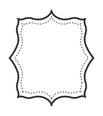 elegant and classic frame vector illustration design