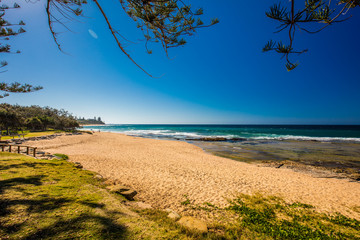 Shelly Beach at Caloundra, Sunshine Coast, Queensland, Australia