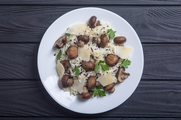 Traditional Italian risotto