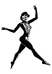 3D Rendering Halloween Party