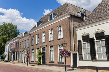Fototapeta na wymiar Former courthouse in the historic center of Doesburg, The Netherlands