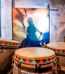 Ten drum culture area in Tainan which is reconstruction from old sugar factory.