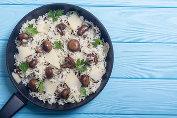 Traditional Italian risotto
