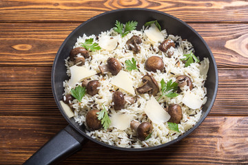 Traditional Italian risotto