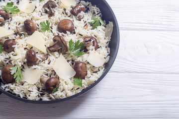 Traditional Italian risotto