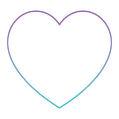 heart love isolated icon vector illustration design