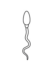 sperma spermium schwanger samen abspritzen schwängern baby kind eltern mama papa schwimmen wichse comic cartoon