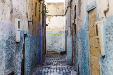 Fototapeta na wymiar Medina District of Casablanca in Morocco