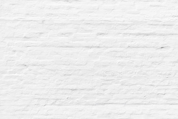 pattern of white painted brick wall