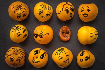 Fototapeta premium Old among the young.