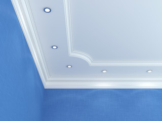 Ceiling. 3d rendering © psycoma