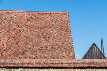 Dach im Kloster Maulbronn