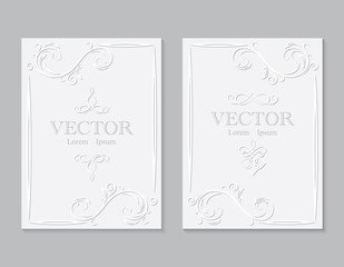 Invitation card for your holiday. You can use it to decorate books, notebooks, paper.