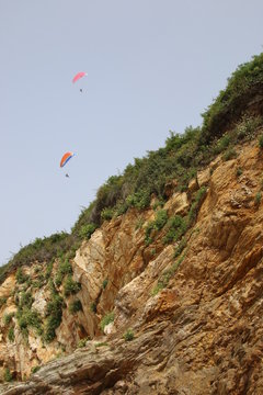 Paramotor. Paragliding. Parapente