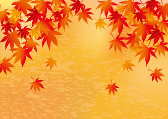 Fototapeta premium 金箔 秋