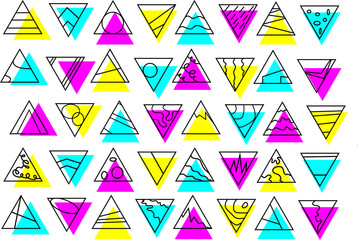 CMYK Triangles