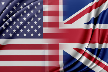 Fototapeta premium USA and United Kingdom.