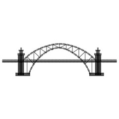Tire track bridge