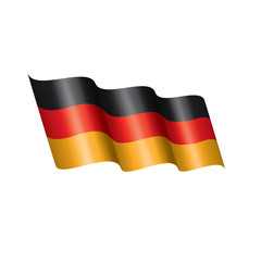 Germany flag, vector illustration