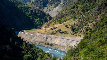 Obraz premium Beautiful mountain road
