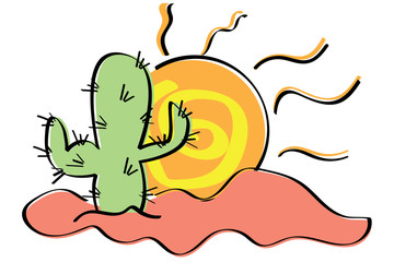 Cactus Scene 