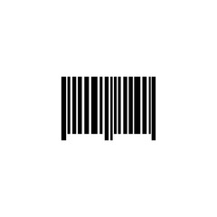 Barcode, Bar Code. Flat Vector Icon illustration. Simple black symbol on white background. Barcode, Bar Code sign design template for web and mobile UI element
