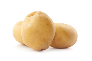 potato isolated on white background