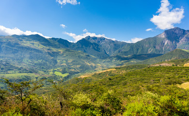 Fototapeta na wymiar peruvian highlands