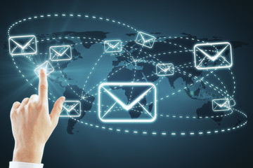E-mail marketing and newsletter concept © Who is Danny