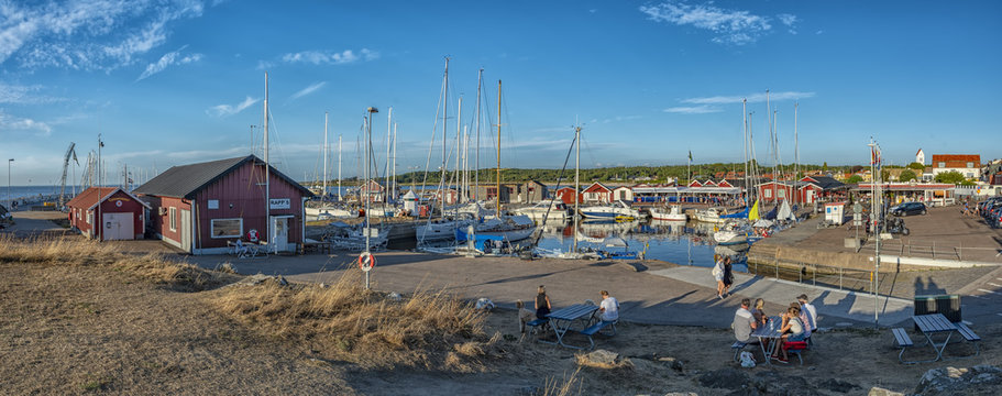 Torekov Harbour Panorama