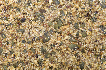Energy bar mixture