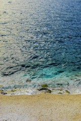 Beach, Sea and Waves.