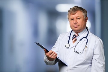 Man Doctor with stethoscope
