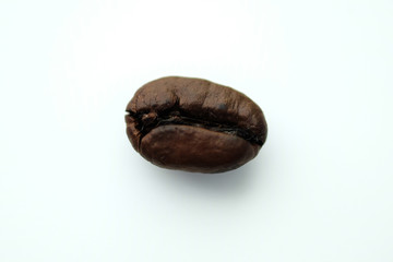 Coffee Beans Background. Close Up.